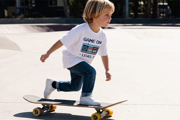 custom kids T-shirts production planning for sustainable children apparel